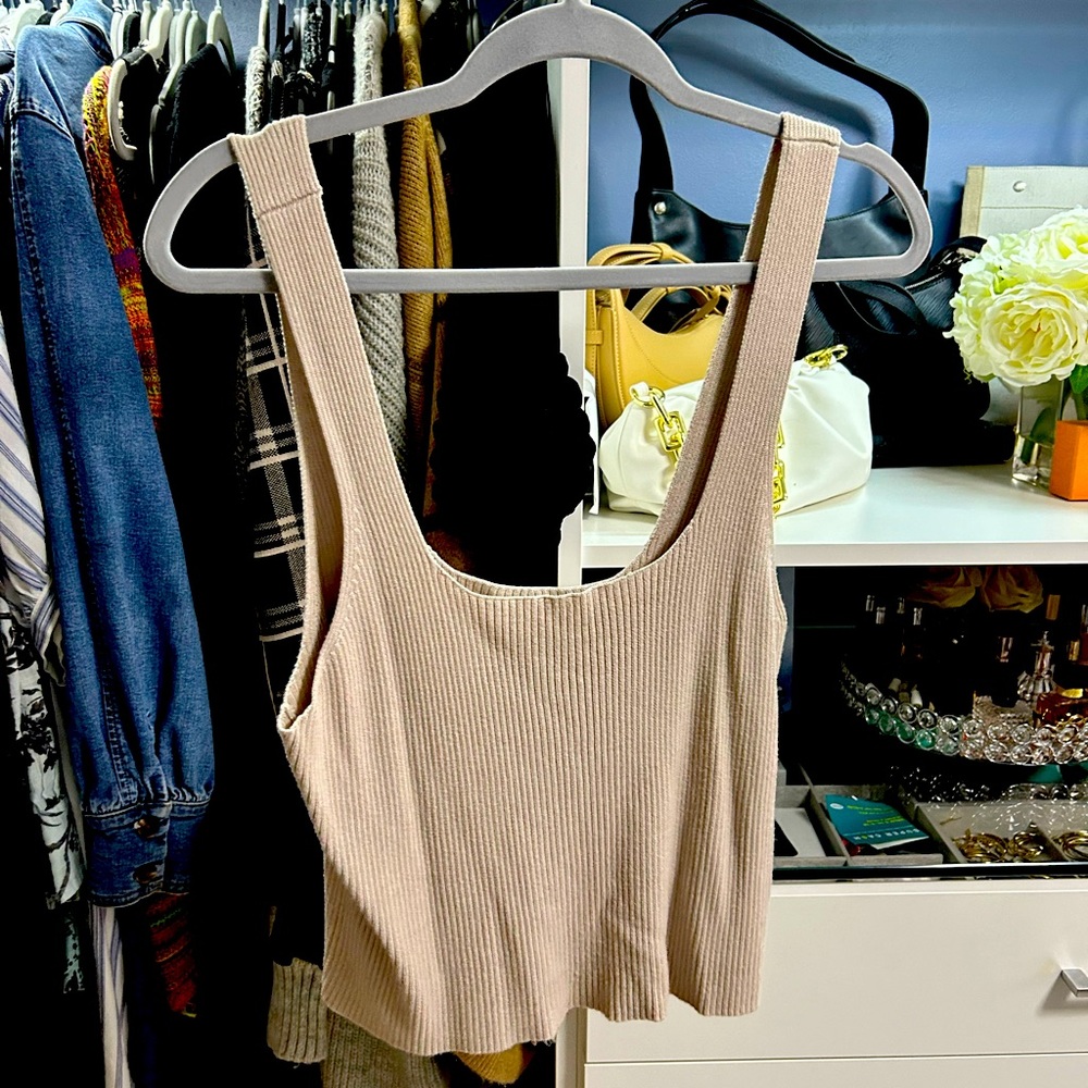 2 piece light knit sweater set